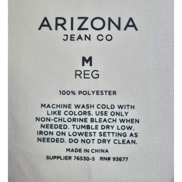 Arizona Jean Co. Gossamer Purple Swimwear T-Shirt Medium 100% Polyester Lightwei - Picture 4 of 4